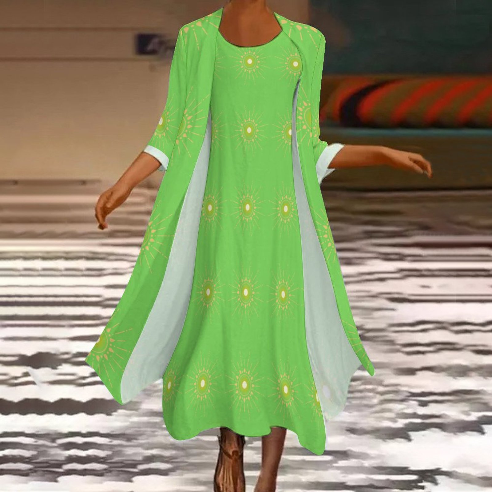 (GI) The Green Ray of Light - Dress Set - Image 2