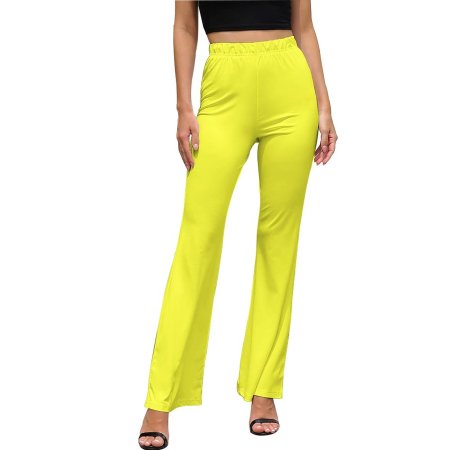 Bell Bottom Pants - Yellow
