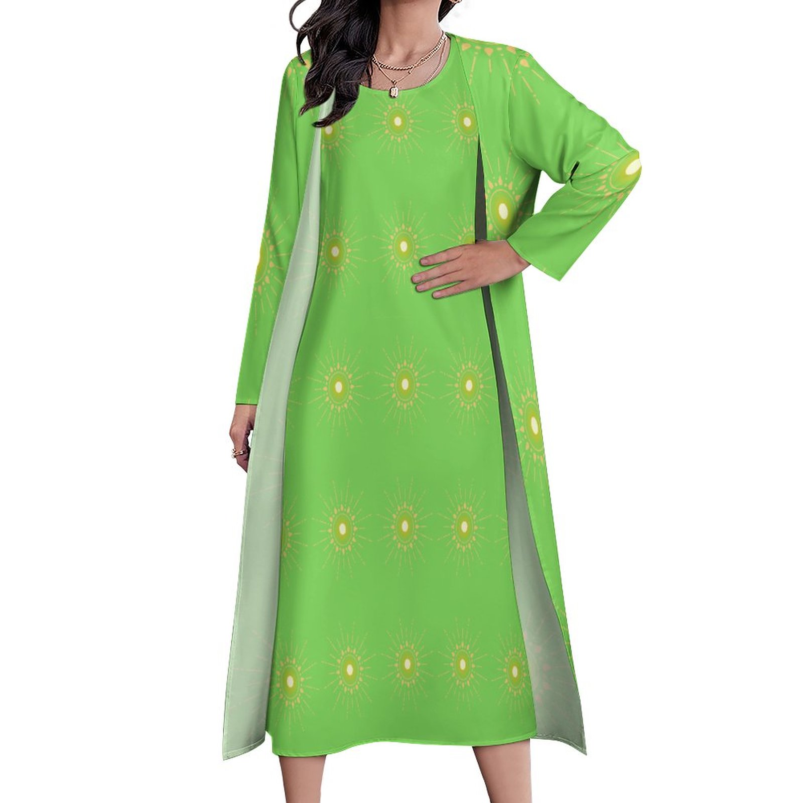 (GI) The Green Ray of Light - Dress Set - Image 3