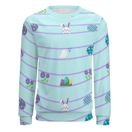(G) Easter Special Blue Sweatshirt - Fun Design! (Unisex)