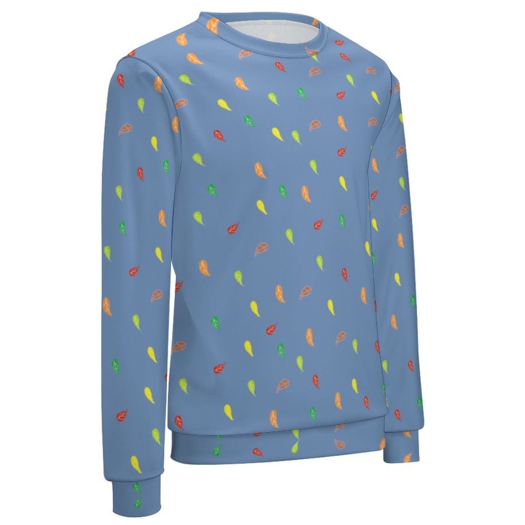 (G) Navy Blue FL Pattern Sweatshirts - Unisex