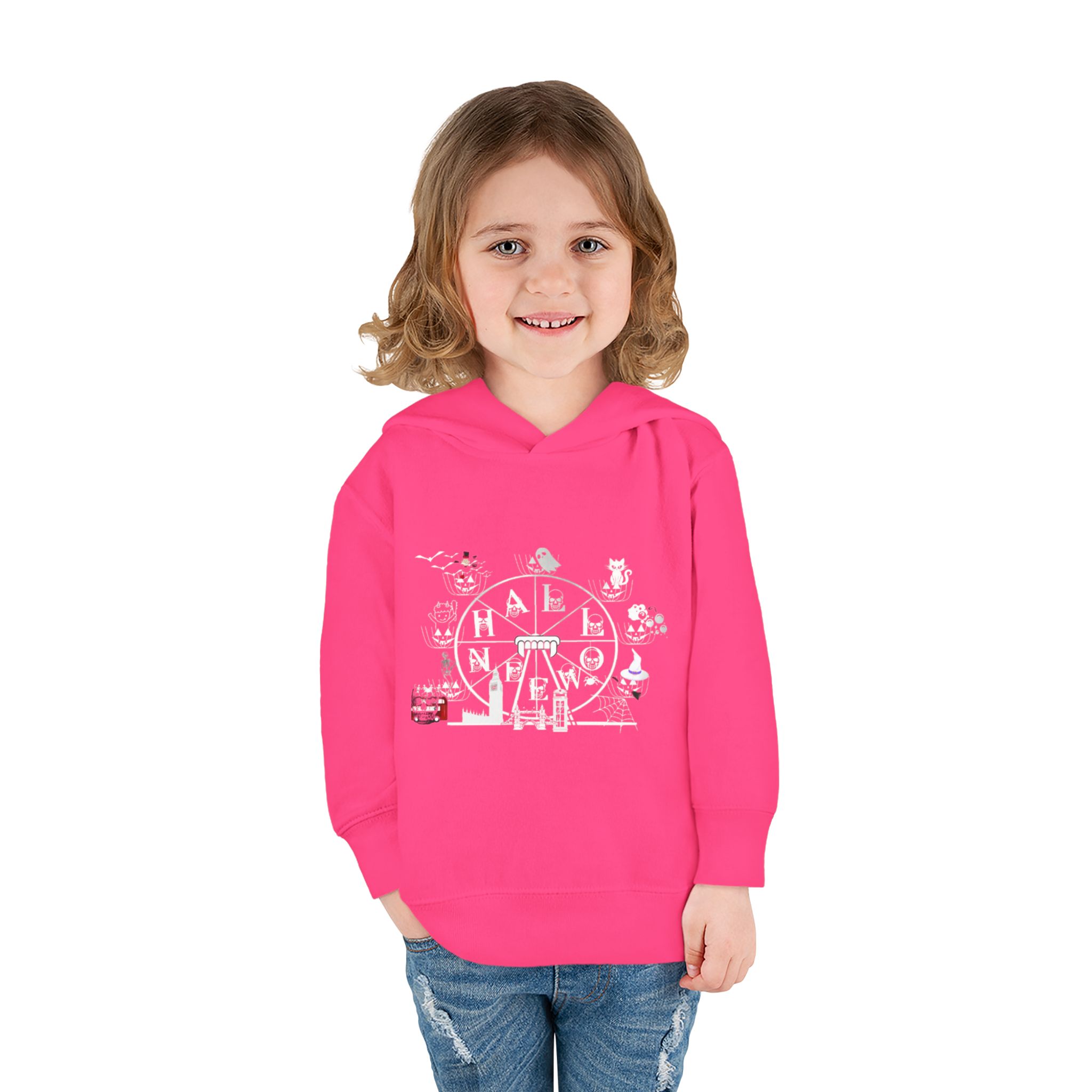 Halloween Theme Kids Pullover Hoodie - Image 24