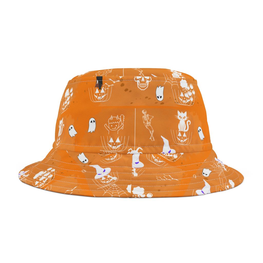Halloween Bucket Hat 04 (Orange)