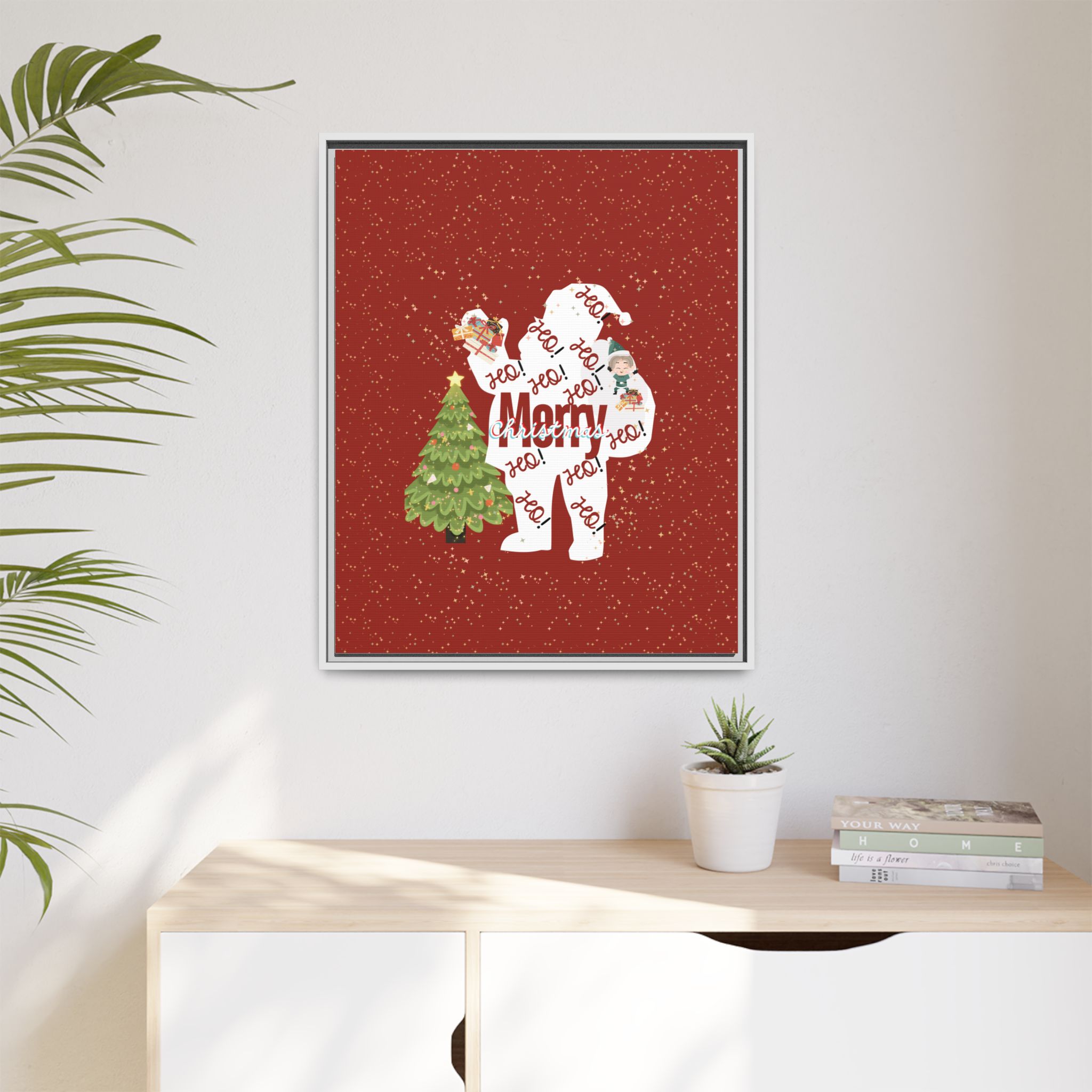 Santa is Home Framed Prints - Image 19