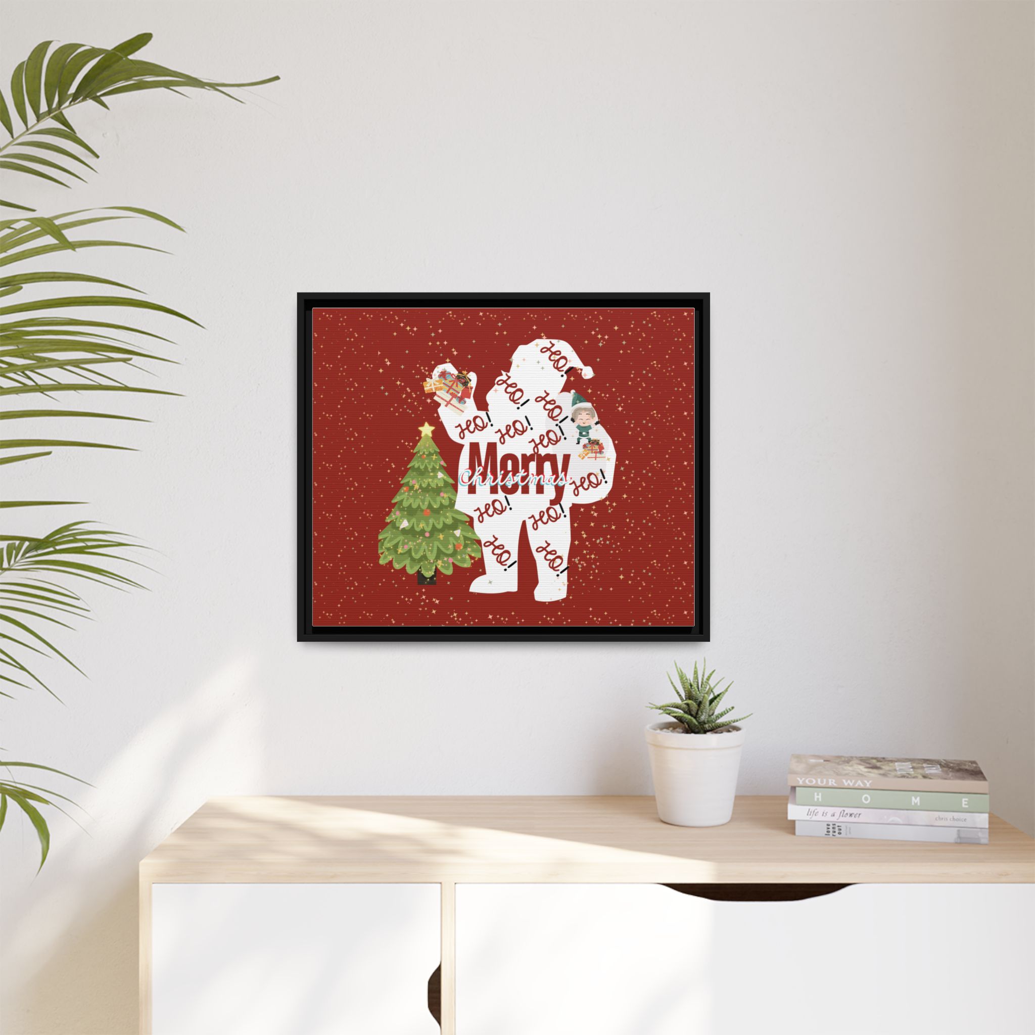 Santa is Home Framed Prints - Image 23
