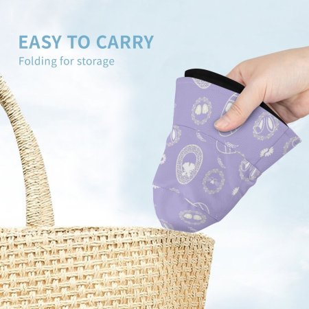 Bucket Hat- Lavender and Brown - Easter Special Version1