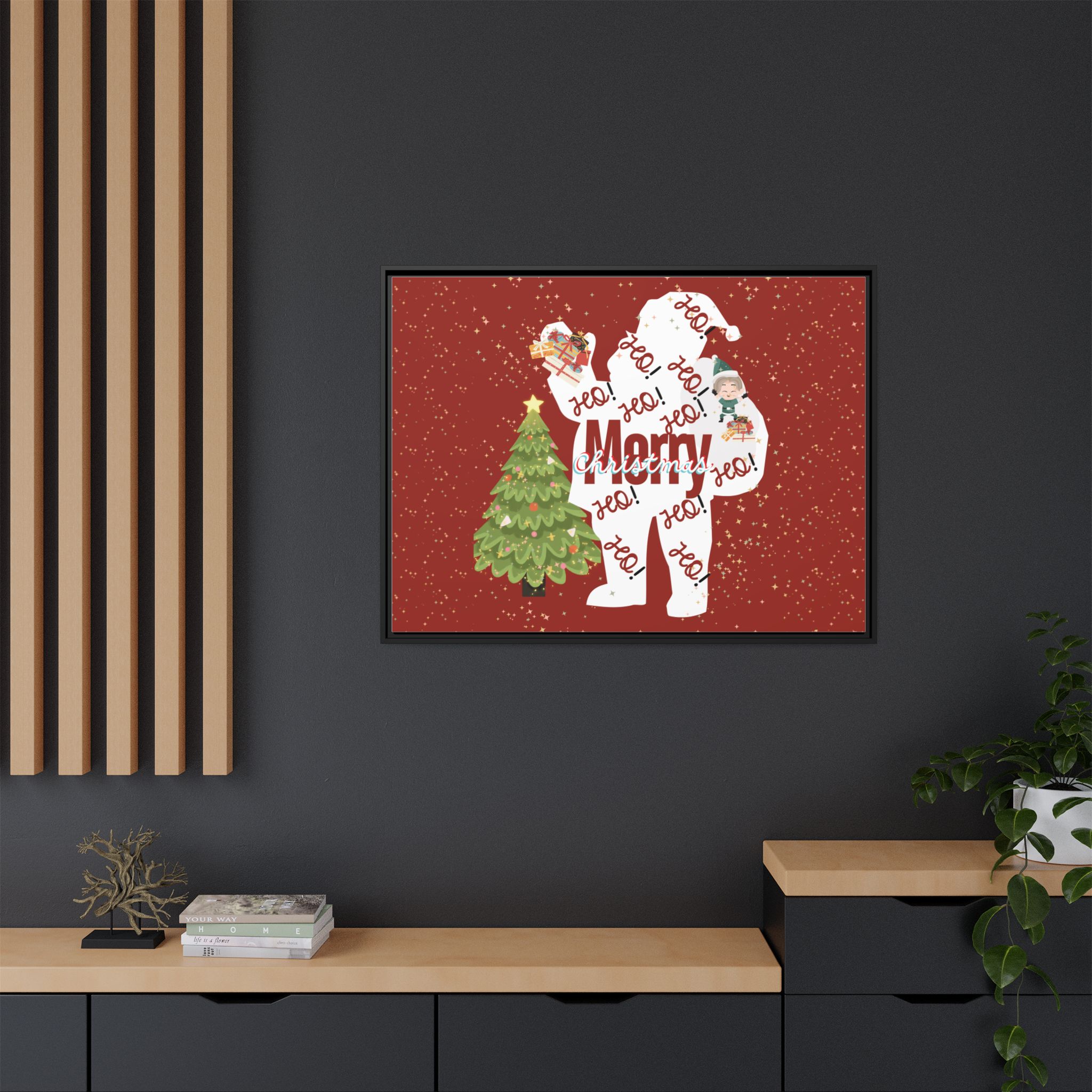 Santa is Home Framed Prints - Image 16