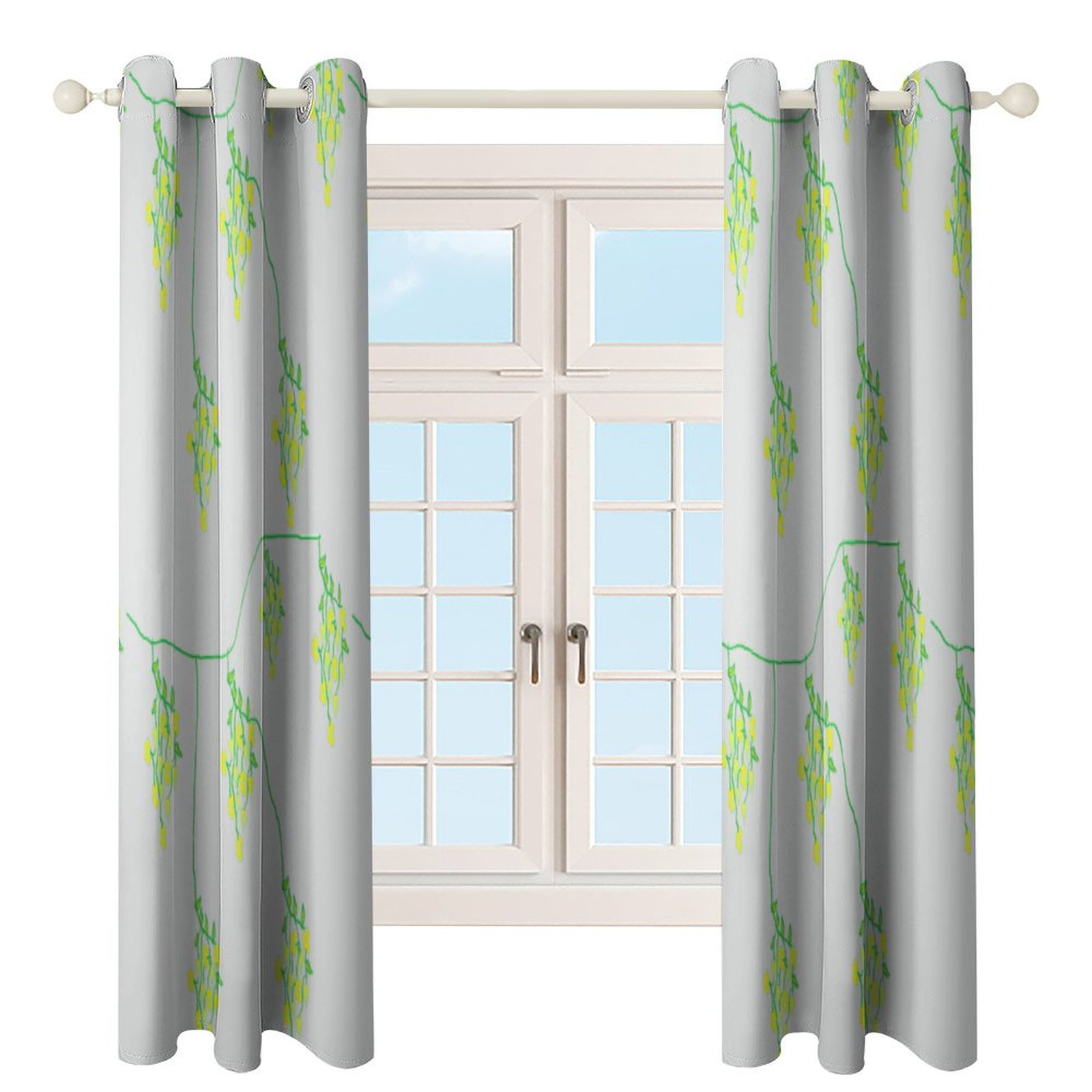 Spring Series - Grey Curtains - Image 4