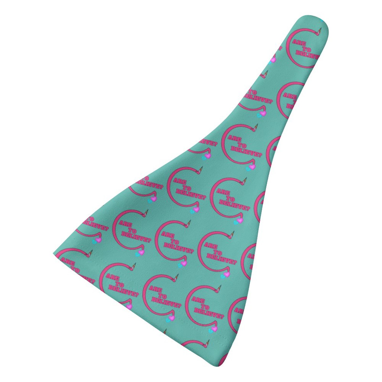 Unicorn -Care To Believe - Top Knot Hat for Baby (A Set of 2) - Image 3