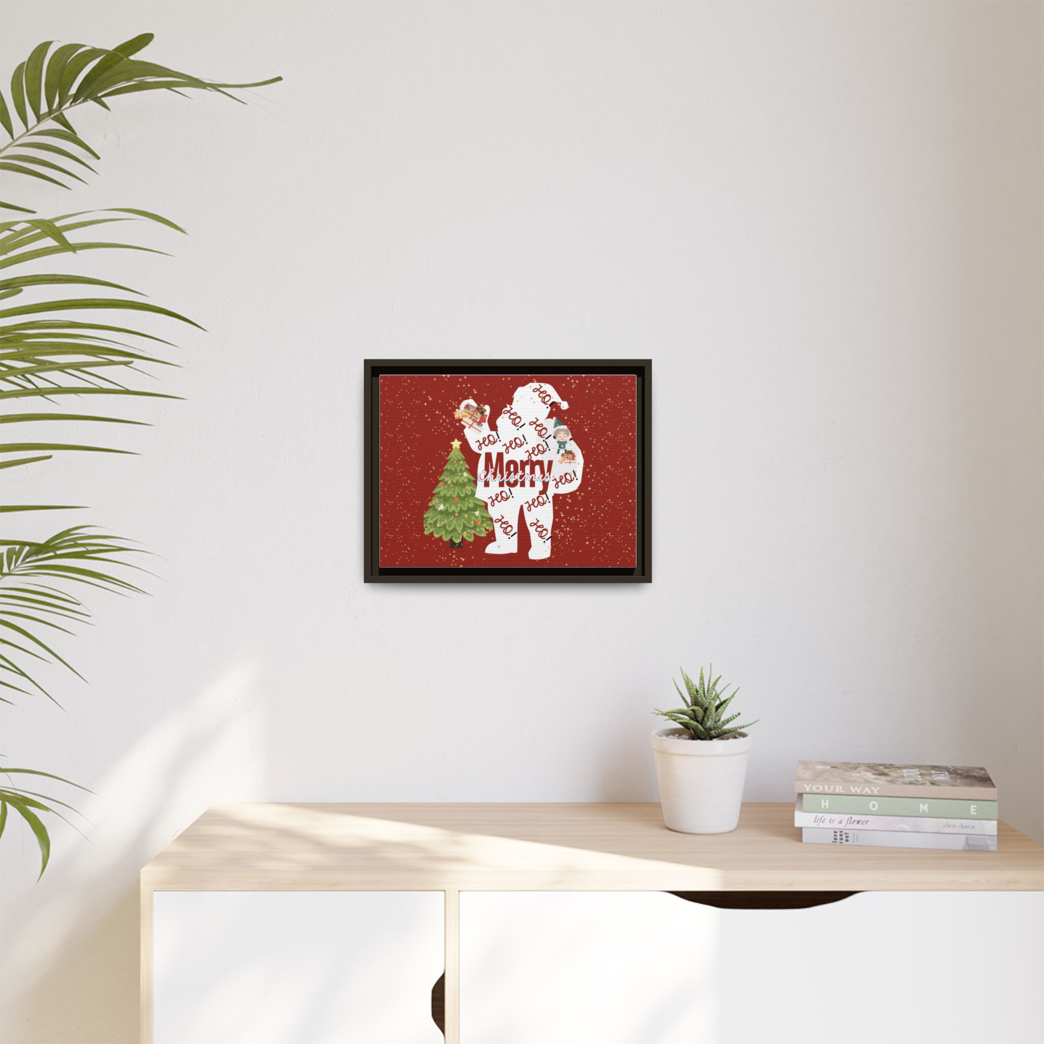 Santa is Home Framed Prints - Image 3
