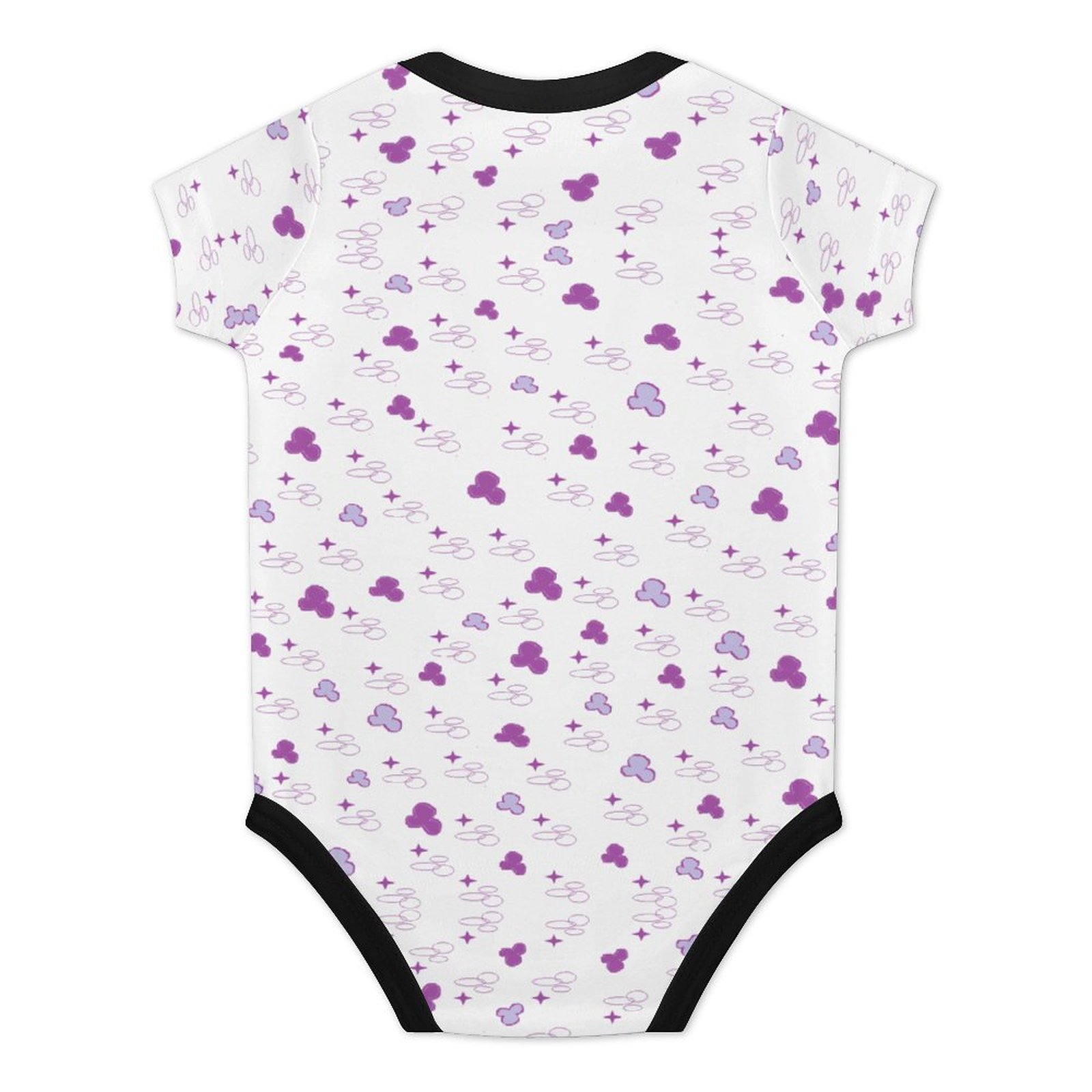 Naan White Full Print Baby Bodysuits - Image 2