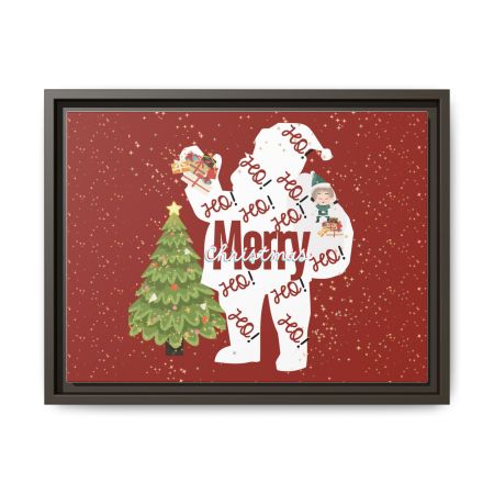 Santa is Home Framed Prints