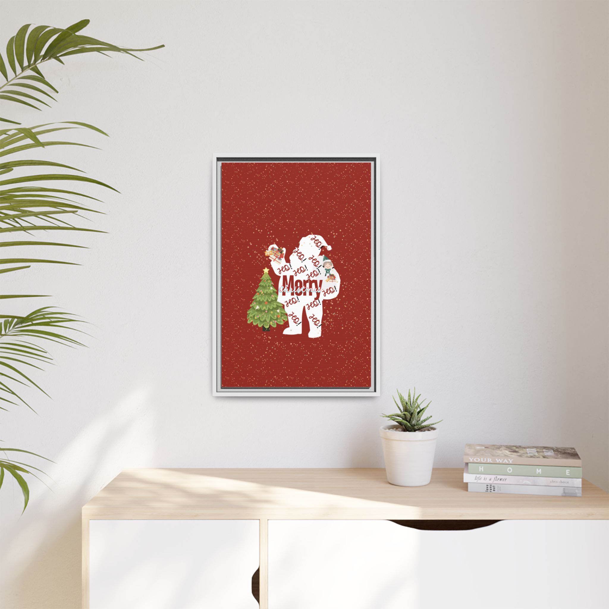 Santa is Home Framed Prints - Image 7