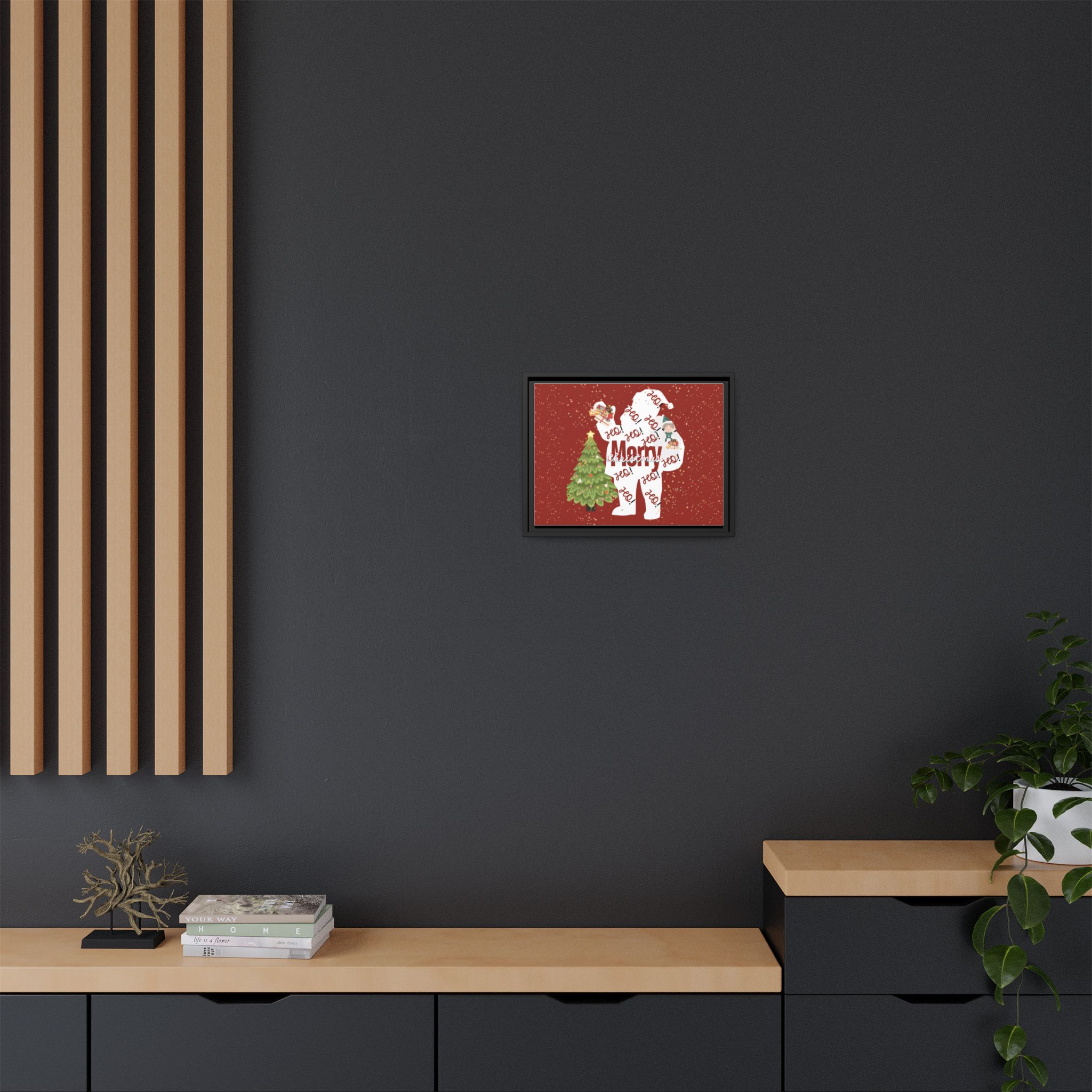 Santa is Home Framed Prints - Image 12