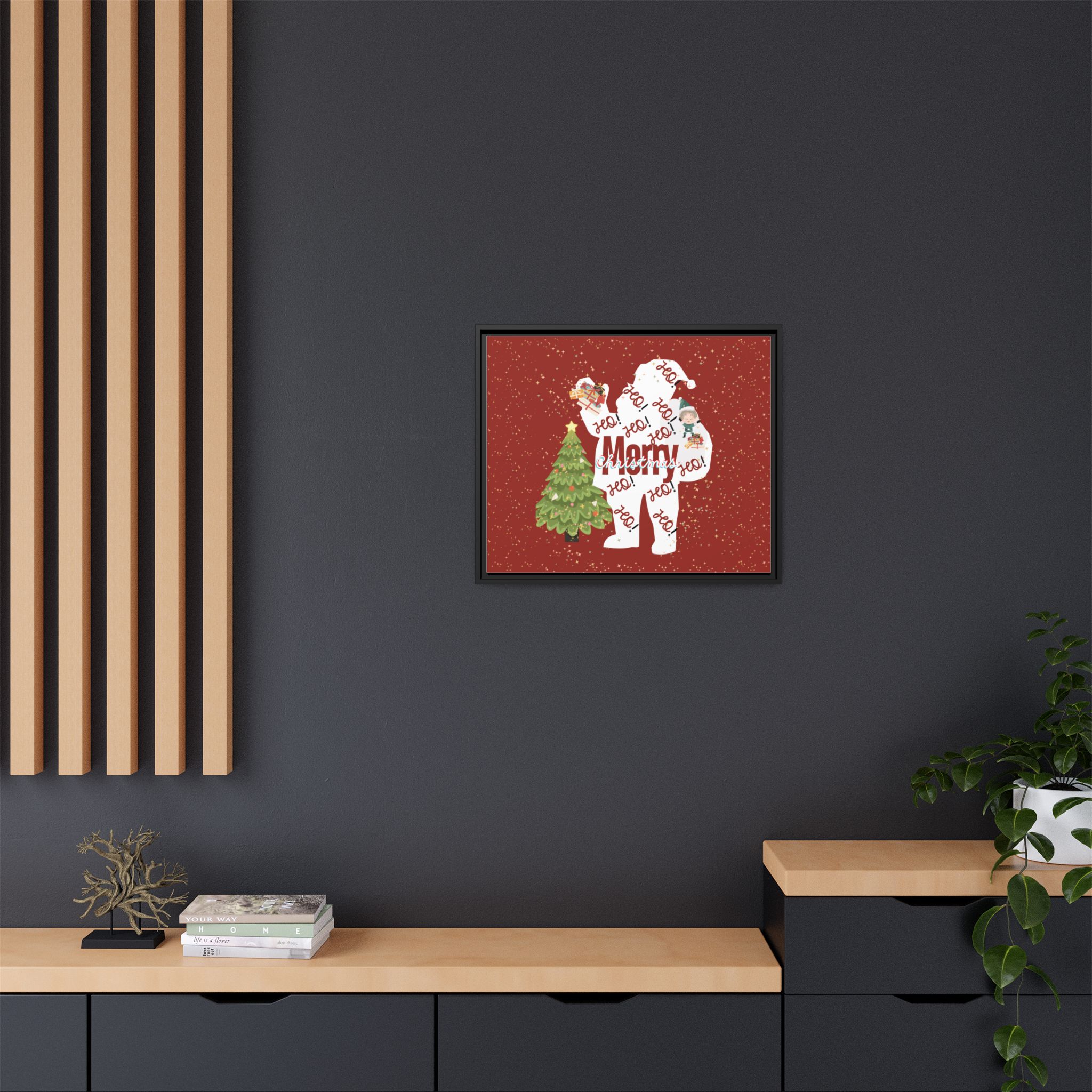 Santa is Home Framed Prints - Image 24
