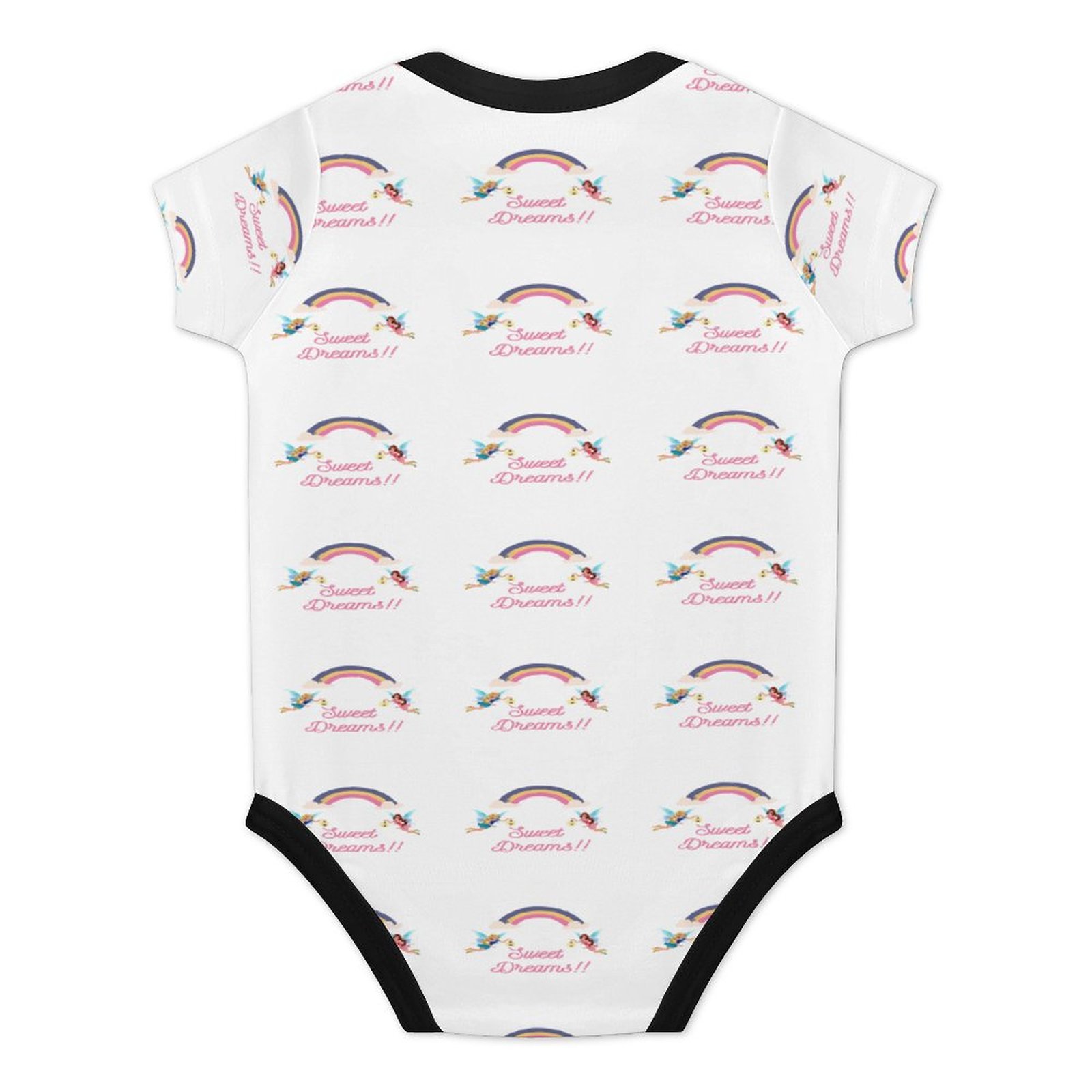 Sweet Dreams Onesies for Babies - Faux Cotton - All over print design - Image 3