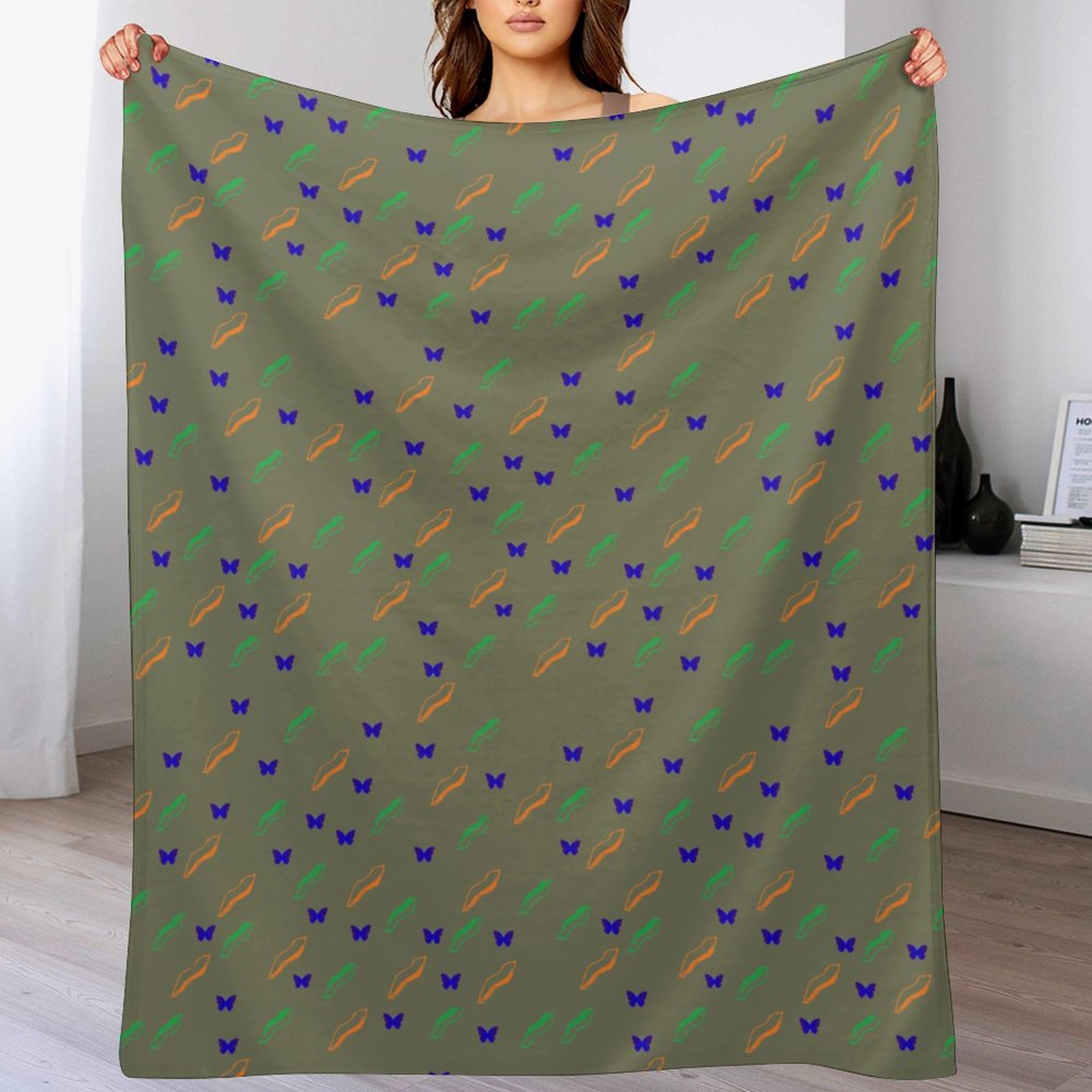 Flannel Blanket-70"x80" (Dual-sided Printing) - Image 5