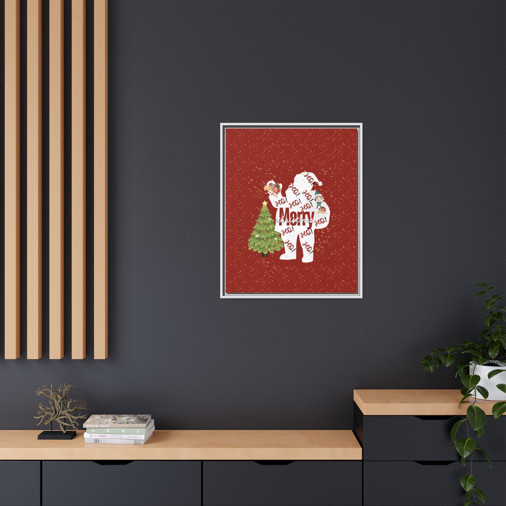 Santa is Home Framed Prints - Image 20