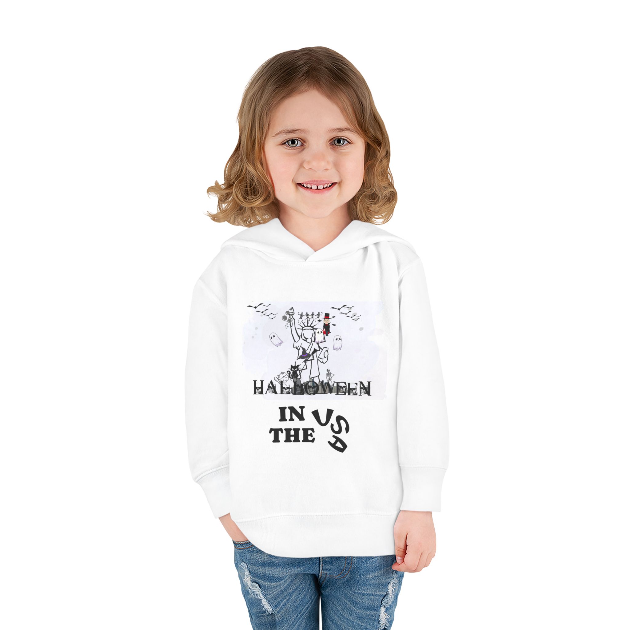 Halloween Theme - Toddler Hoodie - Image 4