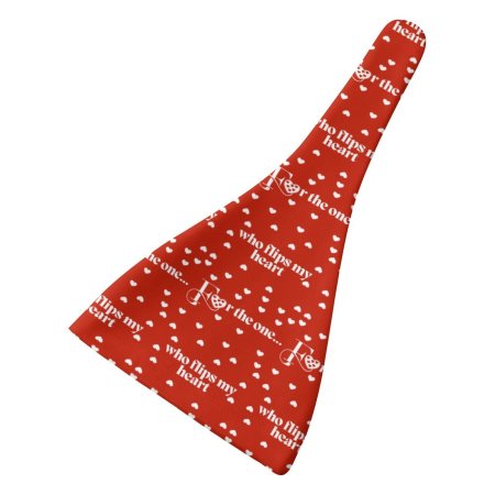 The Little one who flips your heart -top Knot Hat for Baby (A Set of 2)