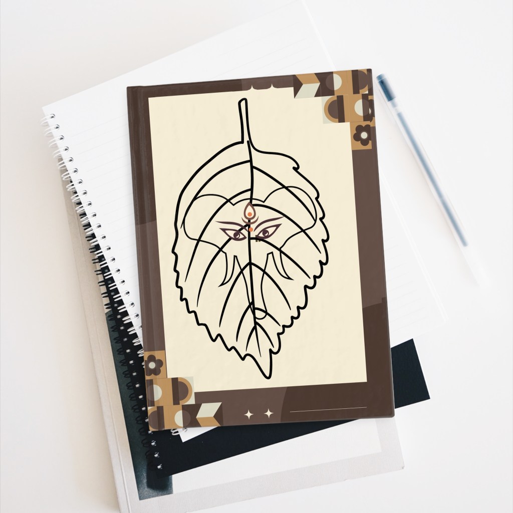 Leaf Ganesha Design Journal