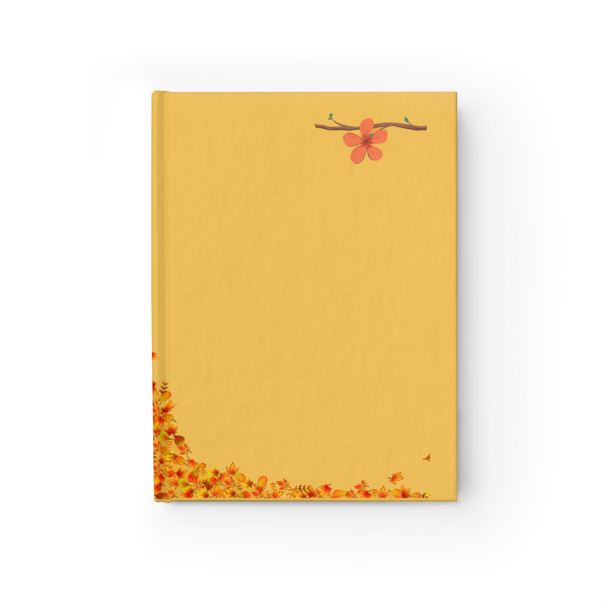 Autumn Floral - Brown Journal