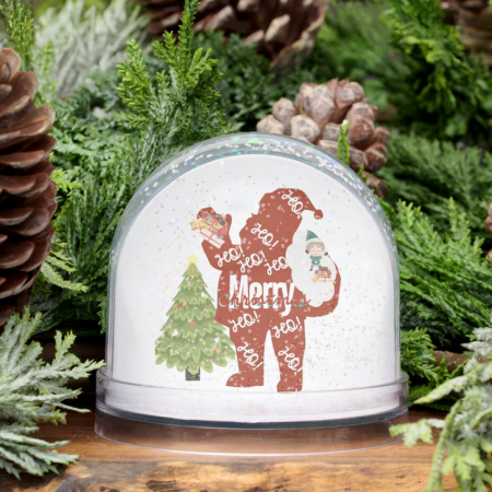 Snow Globe 02 - "Santa is Home"