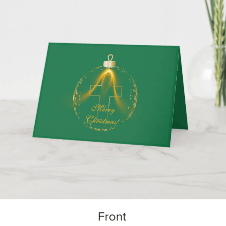 (I) 07 Christmas Greeting Cards - Folded