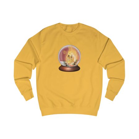 Snow Globe Sweatshirt — Cozy Winter Holiday Scene Crewneck