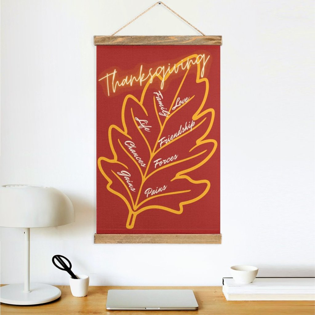 Thanksgiving (Maroon) - An Ode to the forces of Life