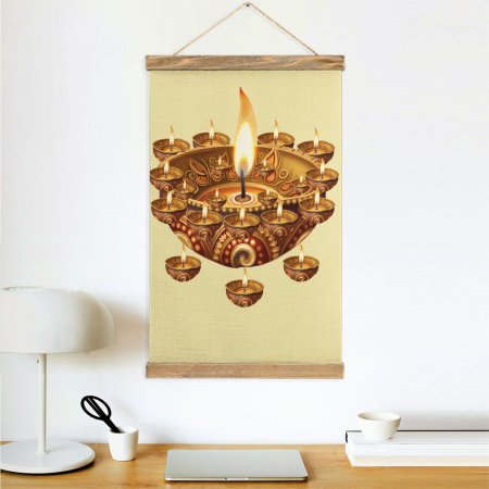 "The 21 Diyas " - Light Theme