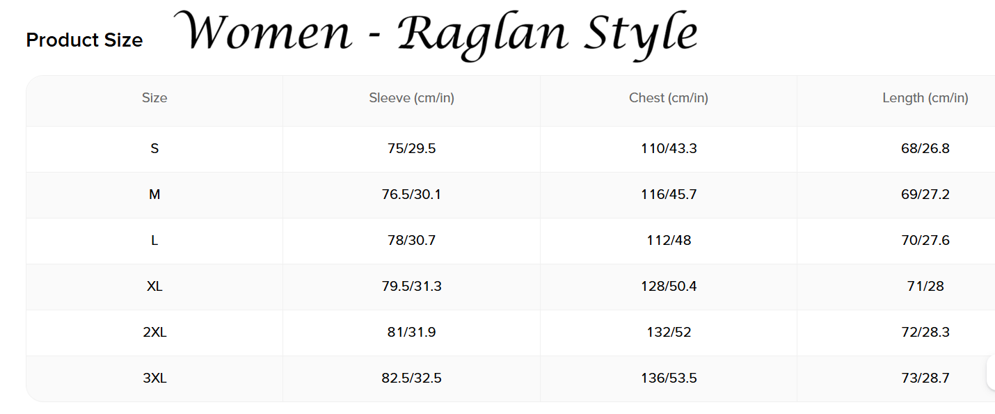 (GI) Custom Sweatshirt Raglan Style (Women) and Regular Unisex Style - Image 4