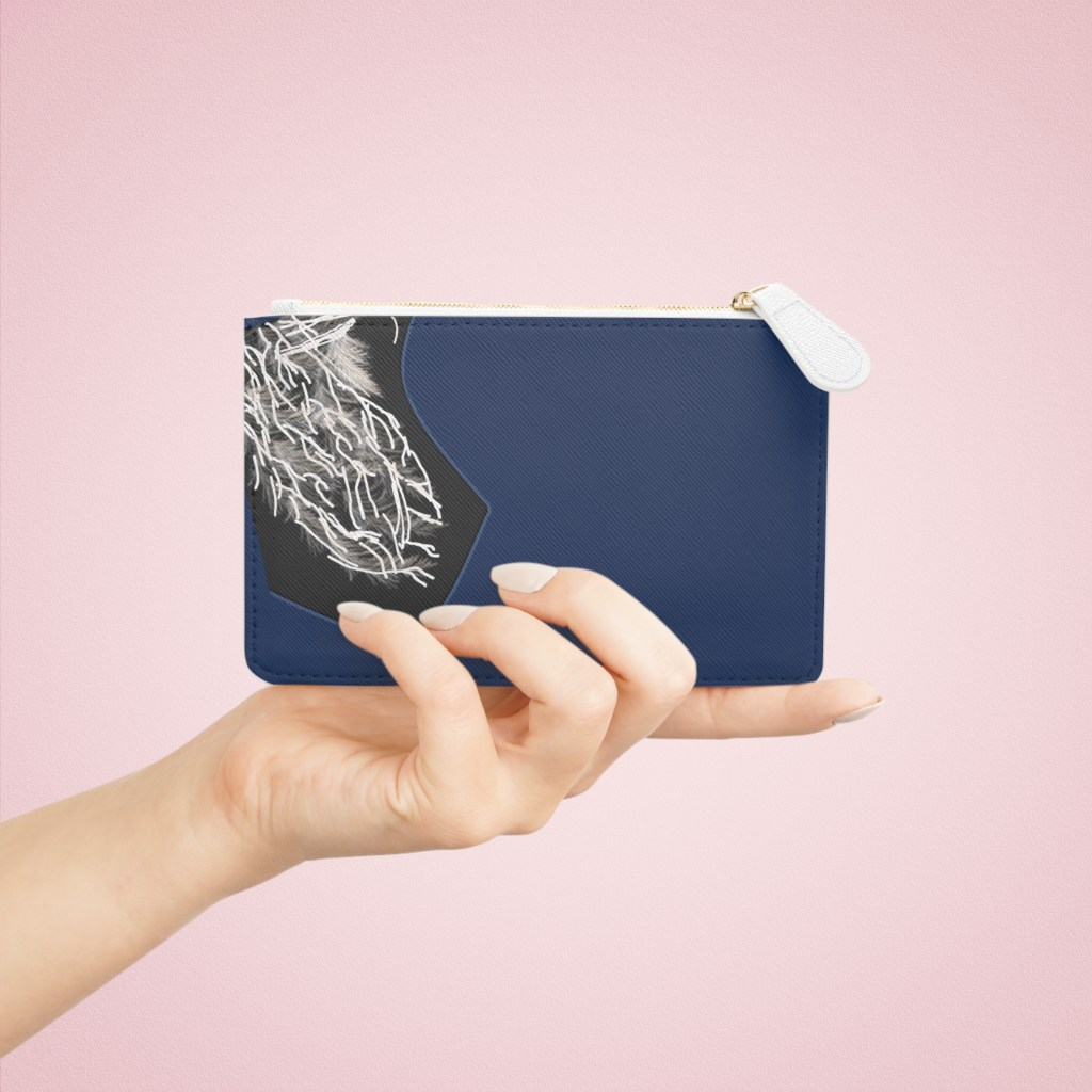 Mini Clutch - matching clutch for Blue Bird Pattern dresses