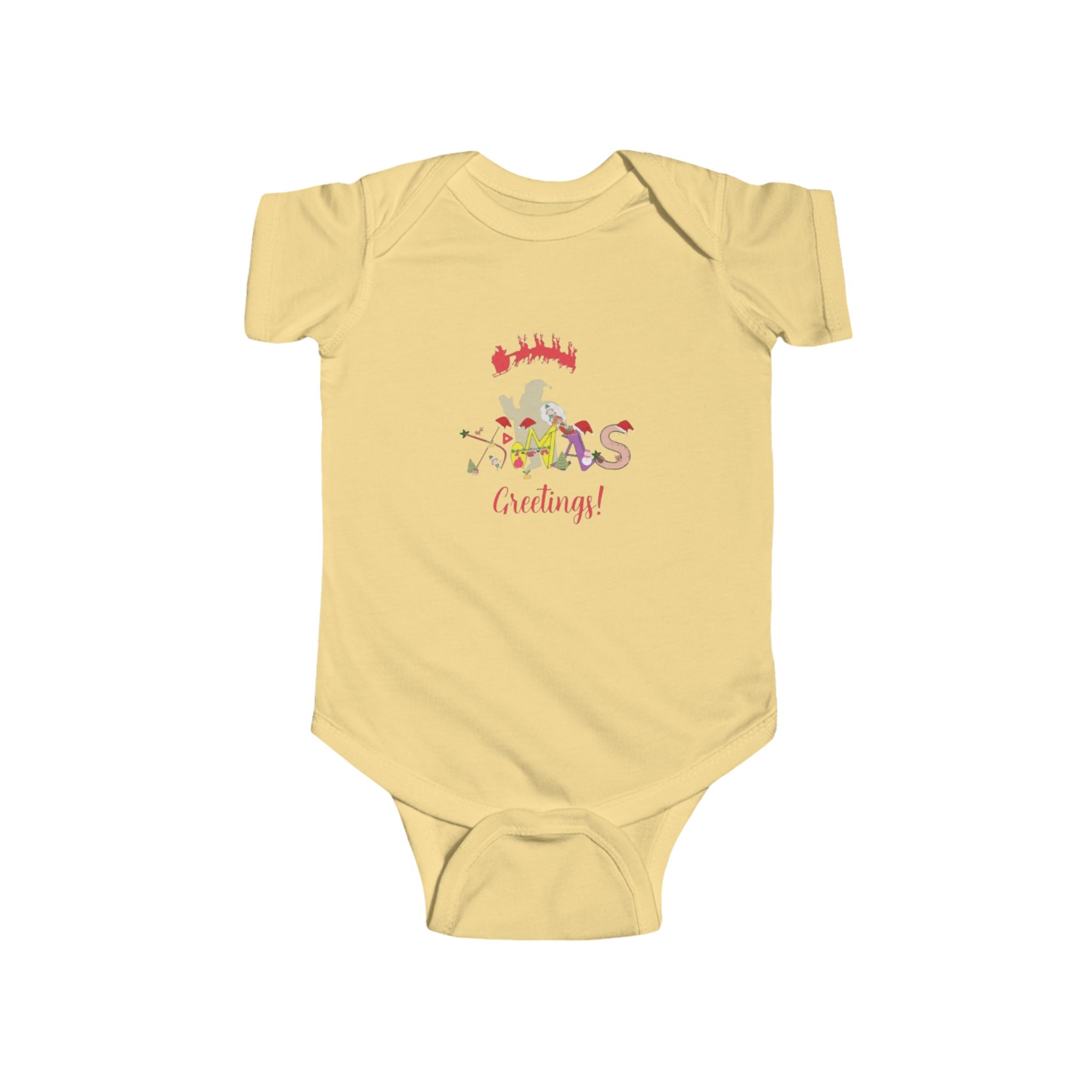 Baby Romper - Christmas Greetings - Image 4