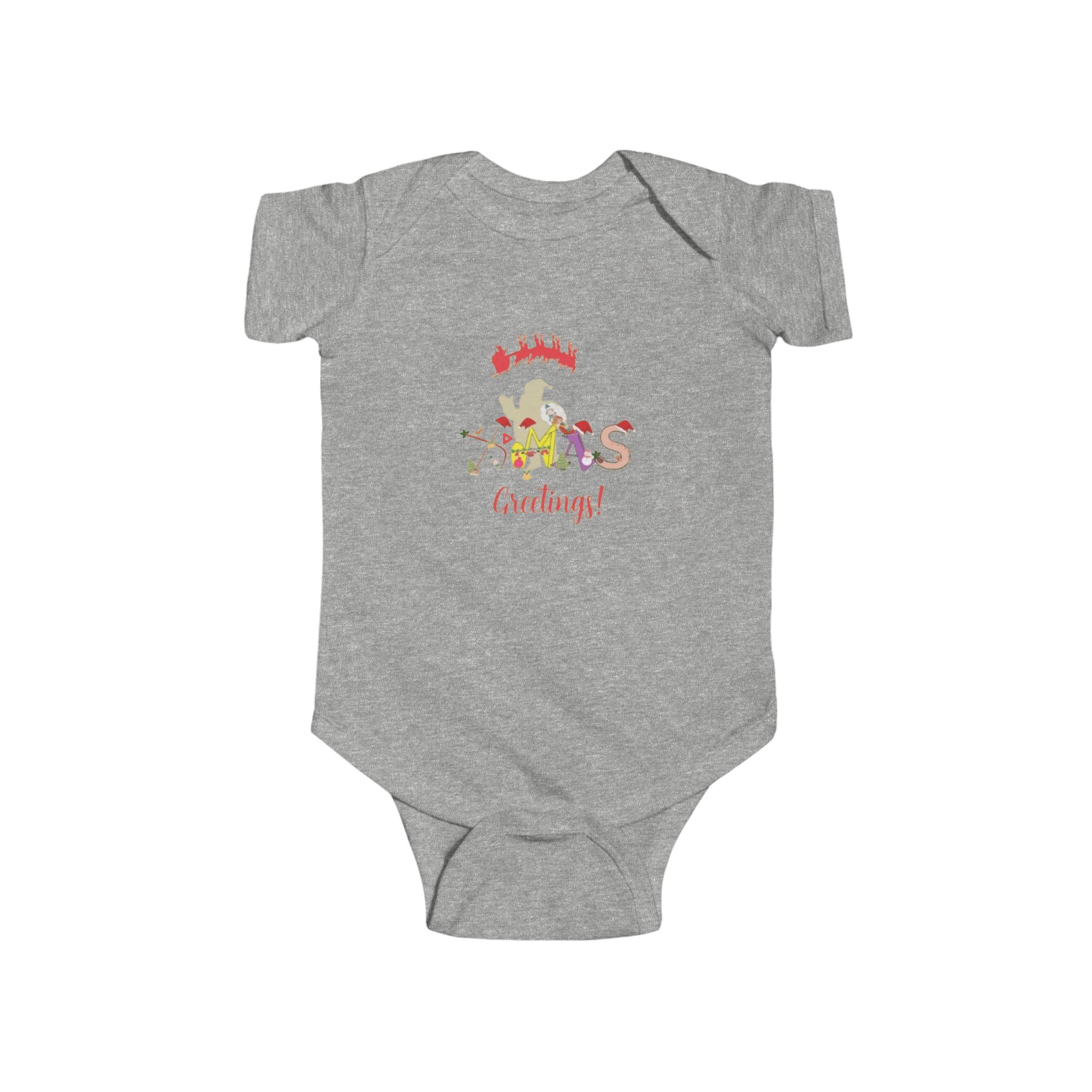 Baby Romper - Christmas Greetings - Image 3