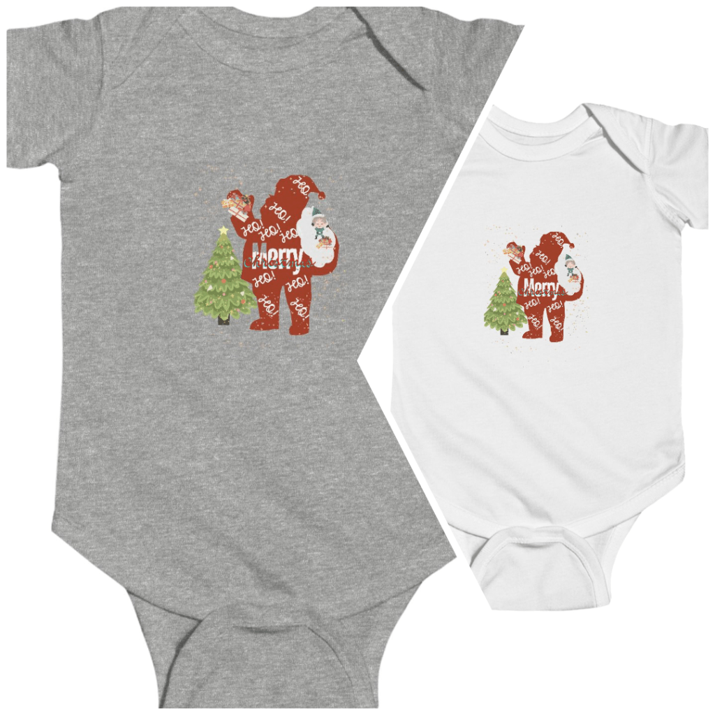 Baby Romper - Santa Design