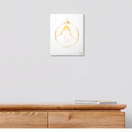 White & Gold Glow - Jesus Cross Christmas Special