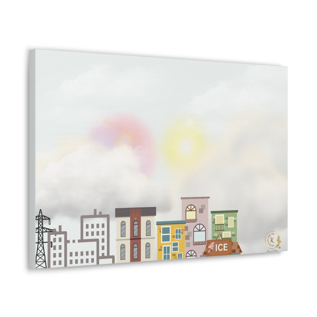 Once Upon A Evening Sky - Classic Canvas